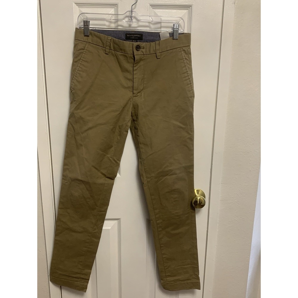 Banana Republic Mason Chino Brown Pants 29 x 29